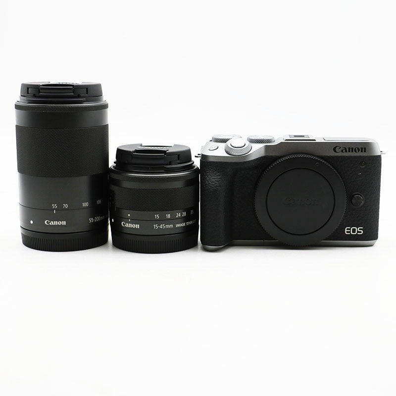 Canon EOS M6 Mark Ⅱ レンズ3本セット<中古品>