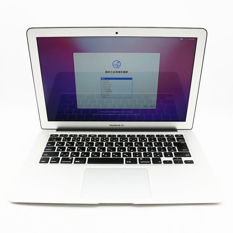 ◎Apple MacBook Air 13-inch, 2017 MQD32J/A シルバー 1.8GHz i5/8GB 