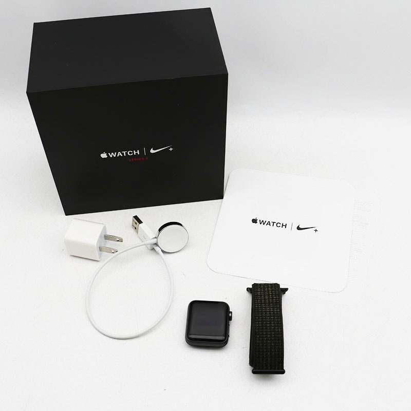 Apple Watch Nike+S3 38 SG AI Blk /Plat Nike Sport Loop ��GPS+ Cellular��MQMA2J/A ��ǥ롧A1889