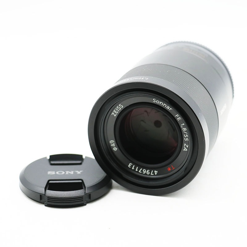 □極美品 SONY ソニー Sonnar T* FE 55mm F1.8 ZA SEL55F18Z 元箱あり 