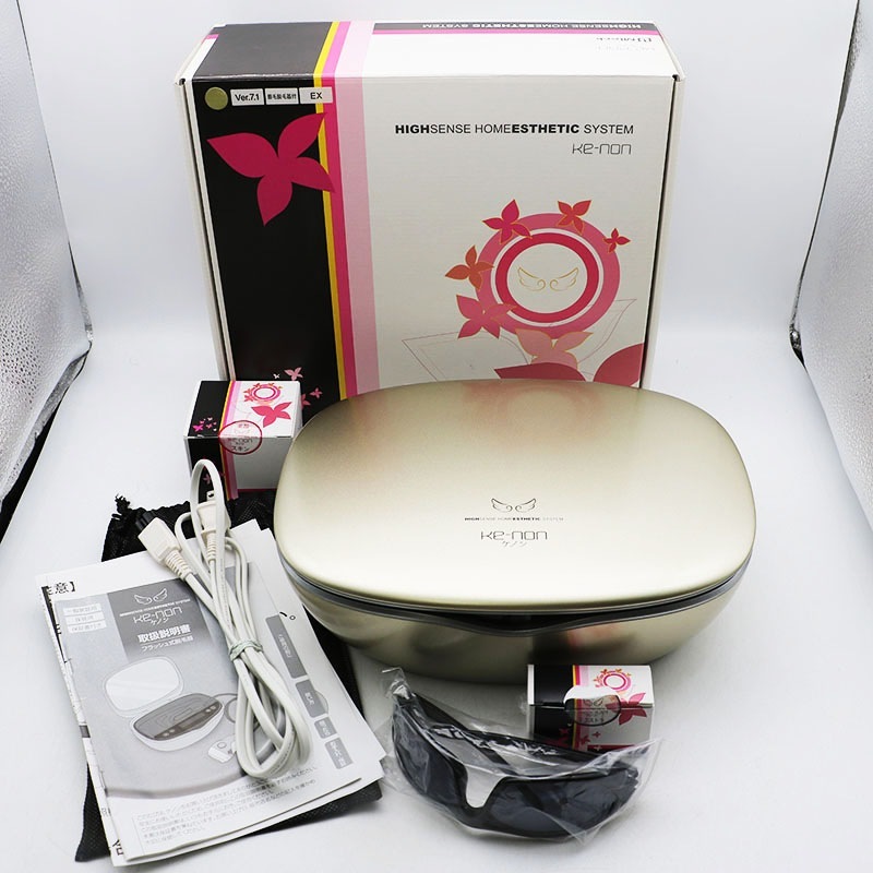 I701-71/FJ15000　エムテック　Ke-non　ケノン　フラッシュ式脱毛器　NIPL-2080 | エムテック ケノン KE-NON 光美容器 日本製 髭 VIO対応