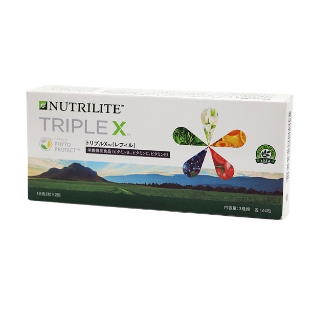 nutrilite triple X 124粒 ニュートリライト トリプルX 124粒 アムウェイ ニュートリライト