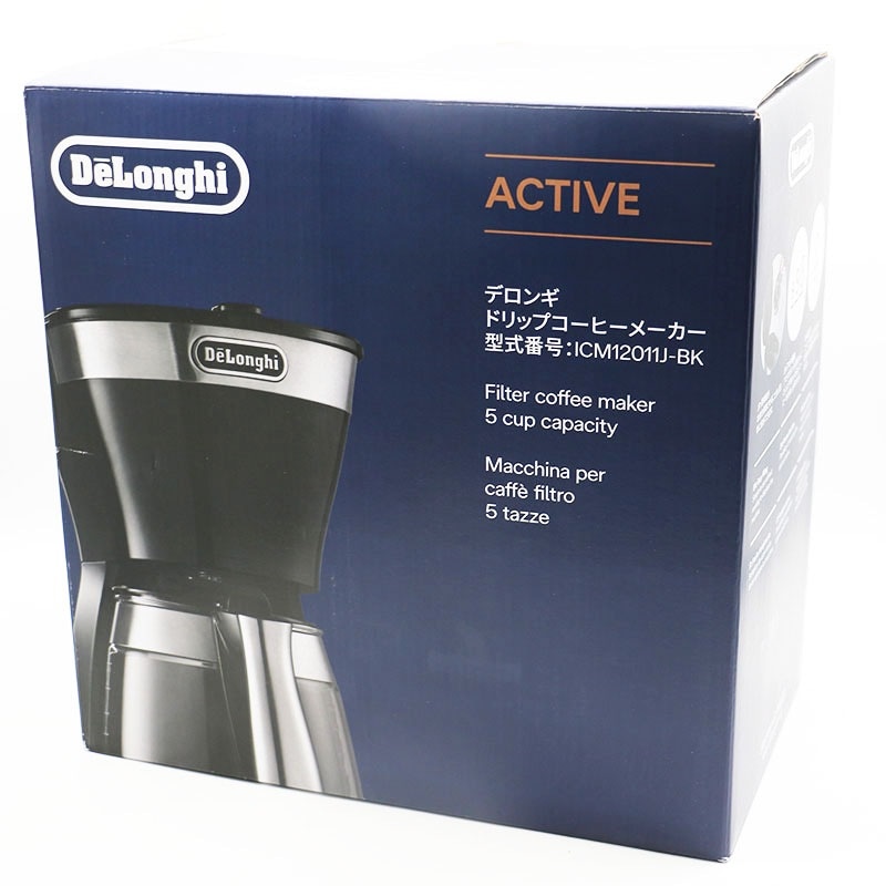 ������̤���� DeLonghi �ǥ��� ICM12011J-BK �ǥ��󥮥ɥ�åץ����ҡ��᡼���� 