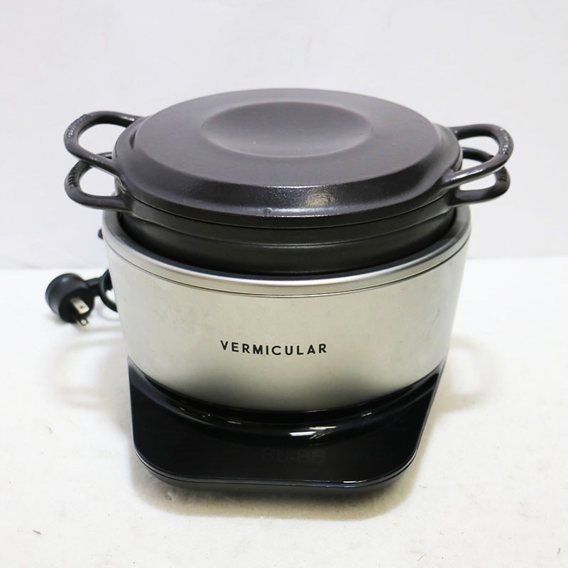 ��VERMICULAR RICEPOT MINI /POT HEATER �С��ߥ���� �饤�� �ݥå� �ߥ� �ݥåȥҡ����� 3��椭 PH19A-SV ����åɥ���С� ��Ȣ���� �������