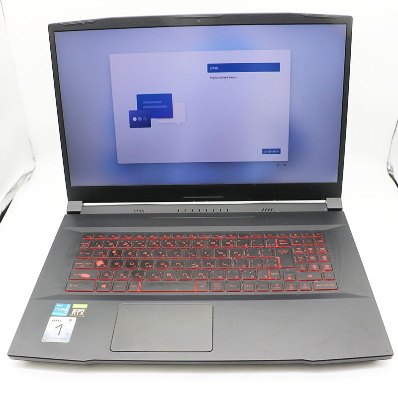 MSI Katana GF76 11UC ֥å ƥåȥΡ ߥ󥰥ΡPC i7-11800H/32.0GB/SSD 512GB 