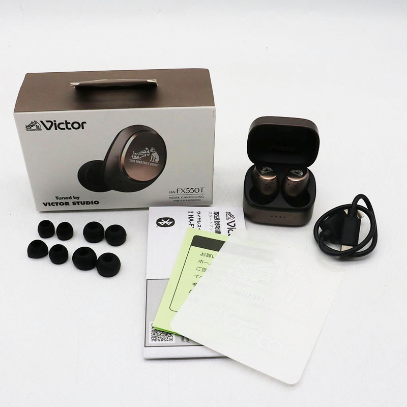  VICTOR ӥ HA-FX550T-N ֥ NOISE CANCELLING WIRELESS EARPHONES Ȣ 