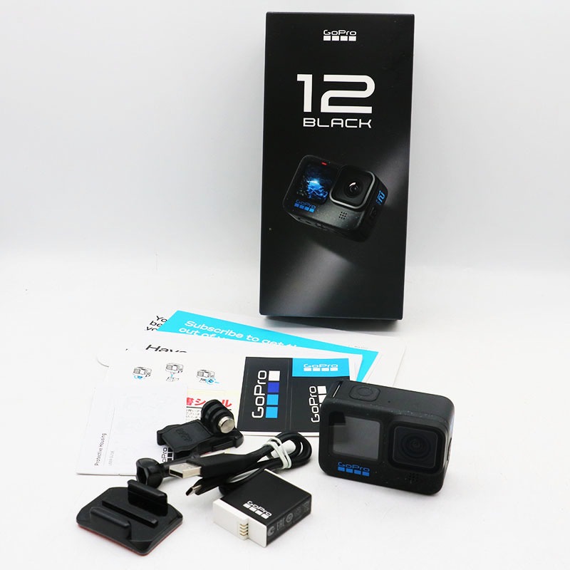 GoPro ゴープロ/アクションカメラ/HERO12 BLACK/CHDHX-121-FW/C3501325280584/Aランク/64【中古】 GoPro HERO12 Black Action Camera Black CHDHX-121-TH/CHDHX
