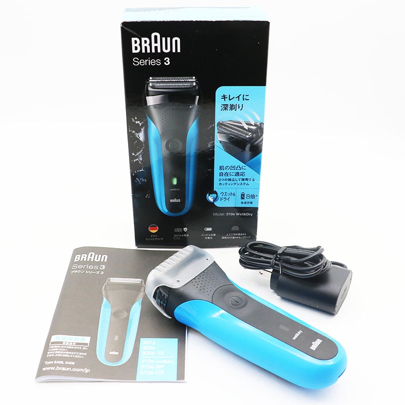 ������̤���� BRAUN �֥饦�� ���꡼��3 ���ż��������С� 310s �֥롼 Wet&Dry Type��5409 2023ǯ�� 