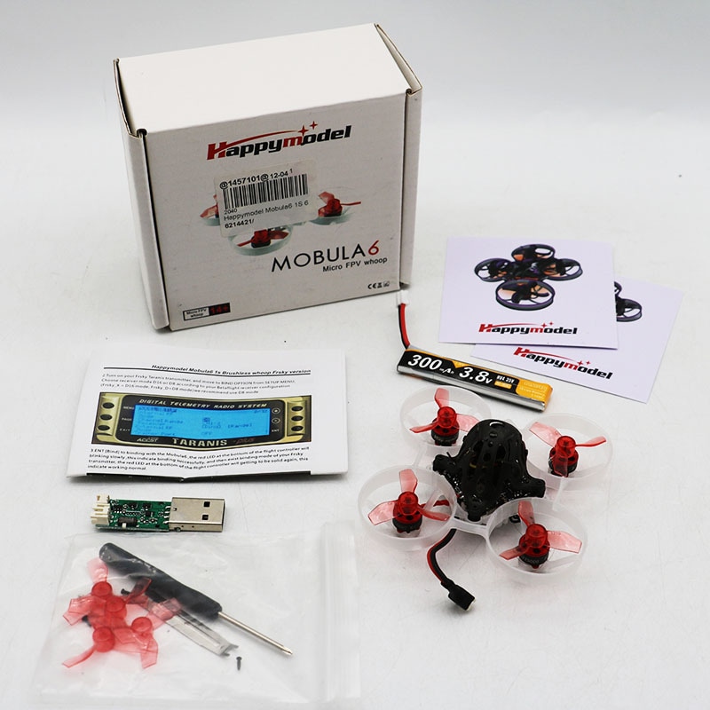  Happymodel Mobula6 65mm Micro 1S 25000kv Burushless Whoop SFHSS Ȣ 