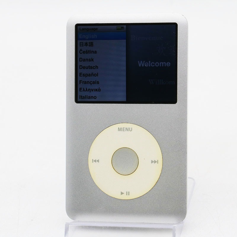 ◎Apple iPod classic A1238 MB562J シルバー 120GB 中古難有