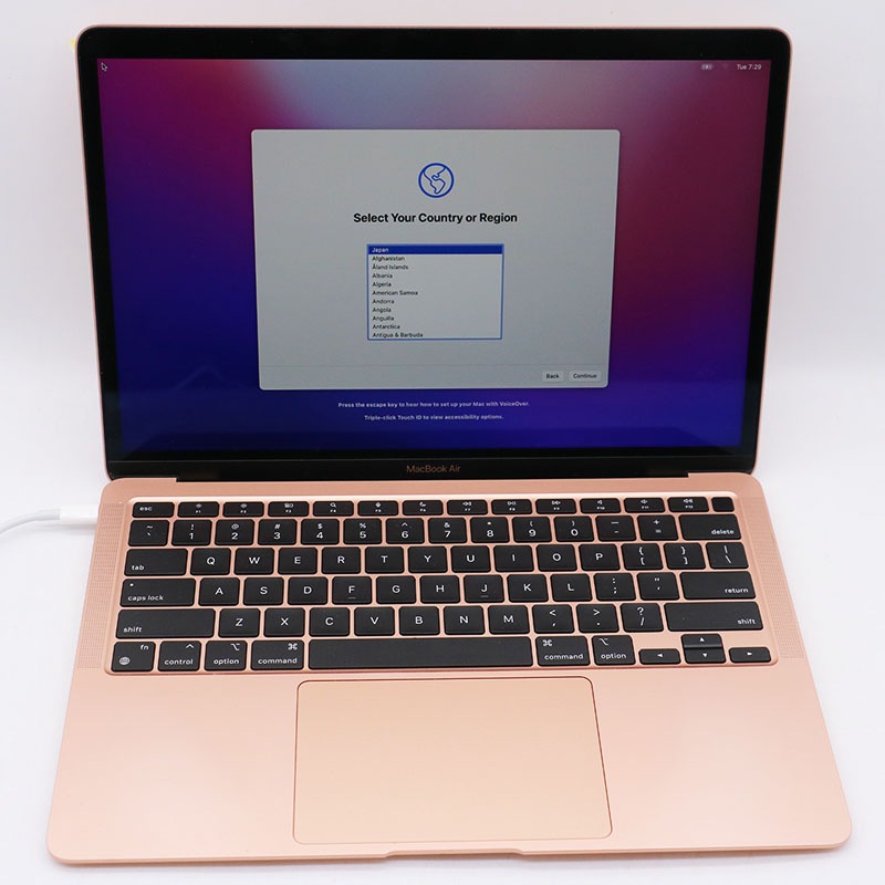 ��Apple MacBook Air ��M1��2020�� ������� 16GB/SSD 1TB �����ͭ