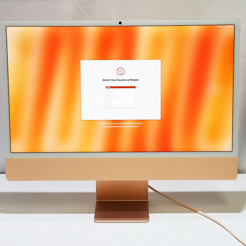 ◎美品 Apple iMac 24インチ オレンジ M4/16GB/SSD256GB 元箱あり
