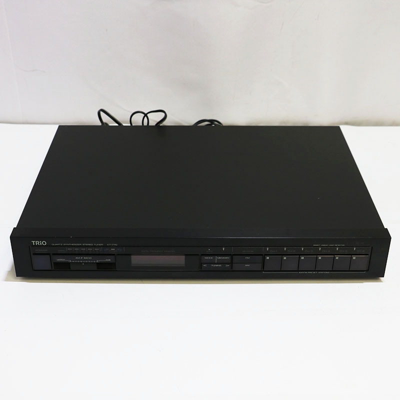 ��TRIO �ȥꥪ KT770 QUARTZ SYNTHESIZER STEREO TUNER FM/AM ���󥻥����������塼�ʡ� �������