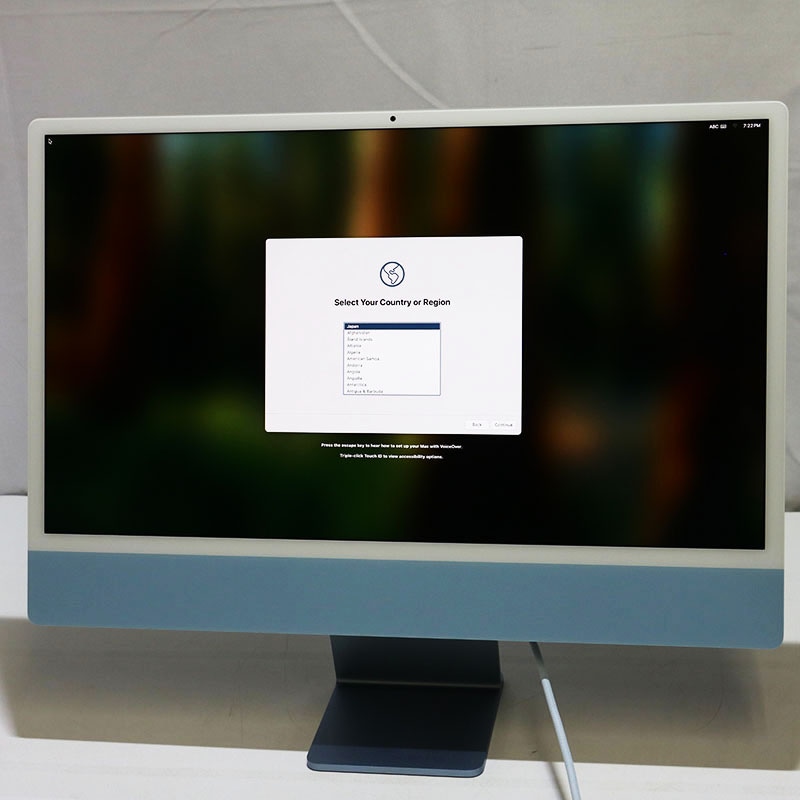 ������ Apple iMac iMac 24-inch, M1, 2021 �֥롼 16GB/SSD2TB 