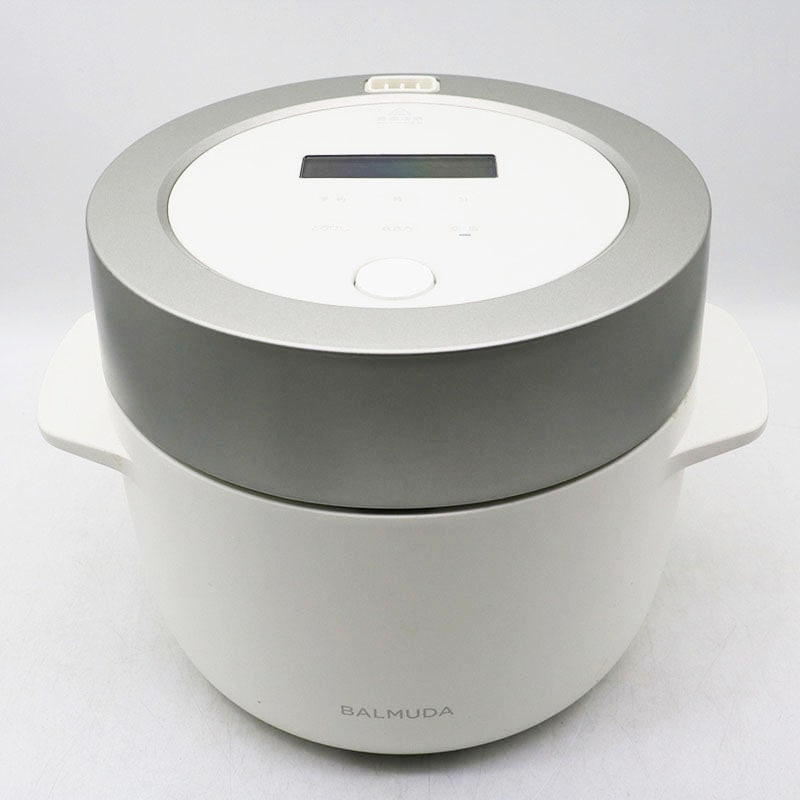 ��BALMUDA �Х�ߥ塼�� The Gohan K03A-WH �ۥ磻�� 0.5���3��椭 �ŵ����Ӵ� 0.54L �������