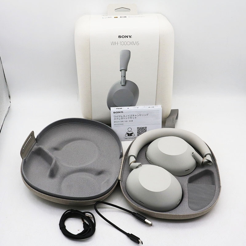 ������̤���� SONY ���ˡ� WH-1000XM6 �磻��쥹 �Υ�������󥻥�� ���ƥ쥪 �إåɥ��å� �ץ���ʥ���С�  