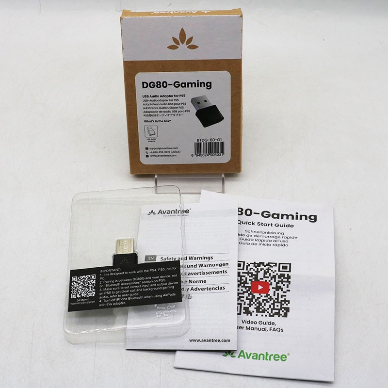 ������ Avantree ���Х�ĥ꡼ DG80-Gamong PS5��USB�����ǥ��������ץ��� ��Ȣ���� 