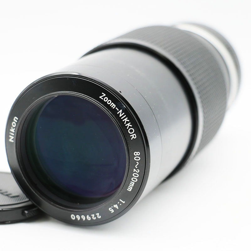 □Nikon ニコン ZOOM NIKKOR 80-200 F4.5 レンズ 中古並品