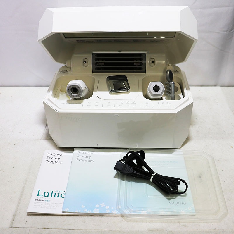 saqina 美容器セット ルルシェ（ライトなし） お値下げ】サキナ 携帯美顔器 LUNE （△フヨウsaqina サキナ