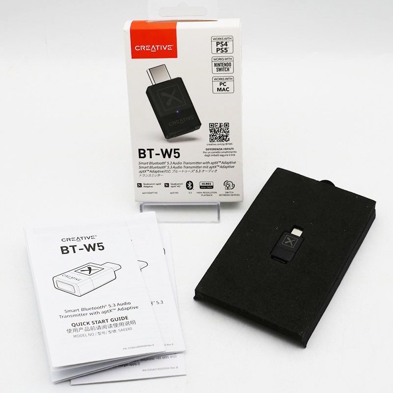 ◎美品 Creative BT-W5 aptX Adaptive対応 Bluetooth 5.3