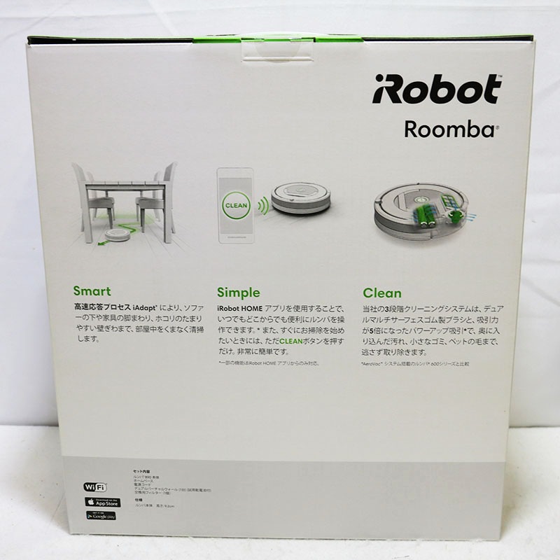 未使用 お掃除ロボット iRobot ルンバ694 （□新品未使用 iRobot  