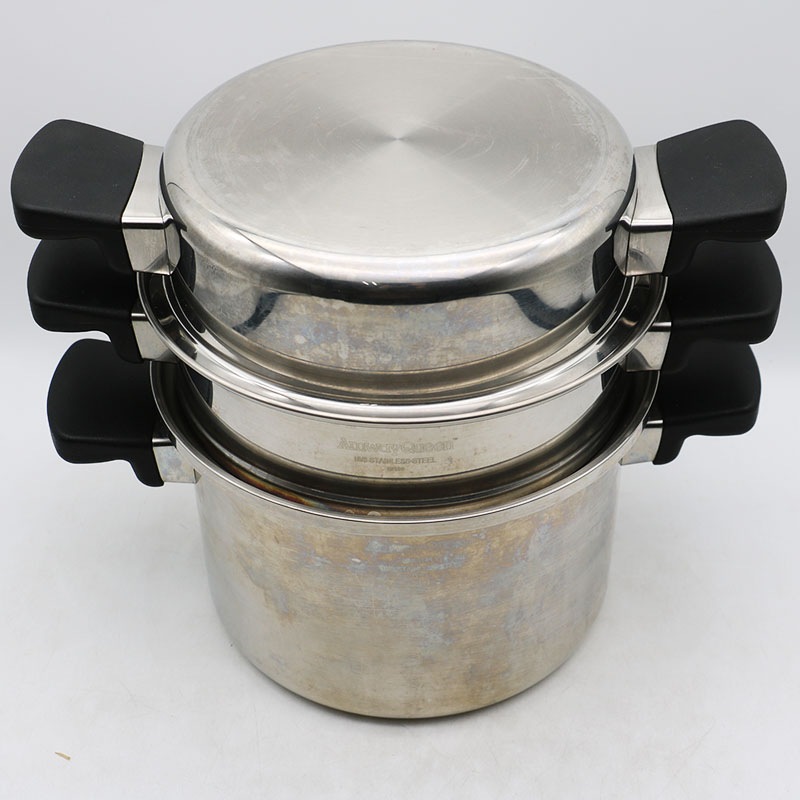 ◇アムウェイ クィーン 4L シチューパンセット 現行モデル Amway 中古 