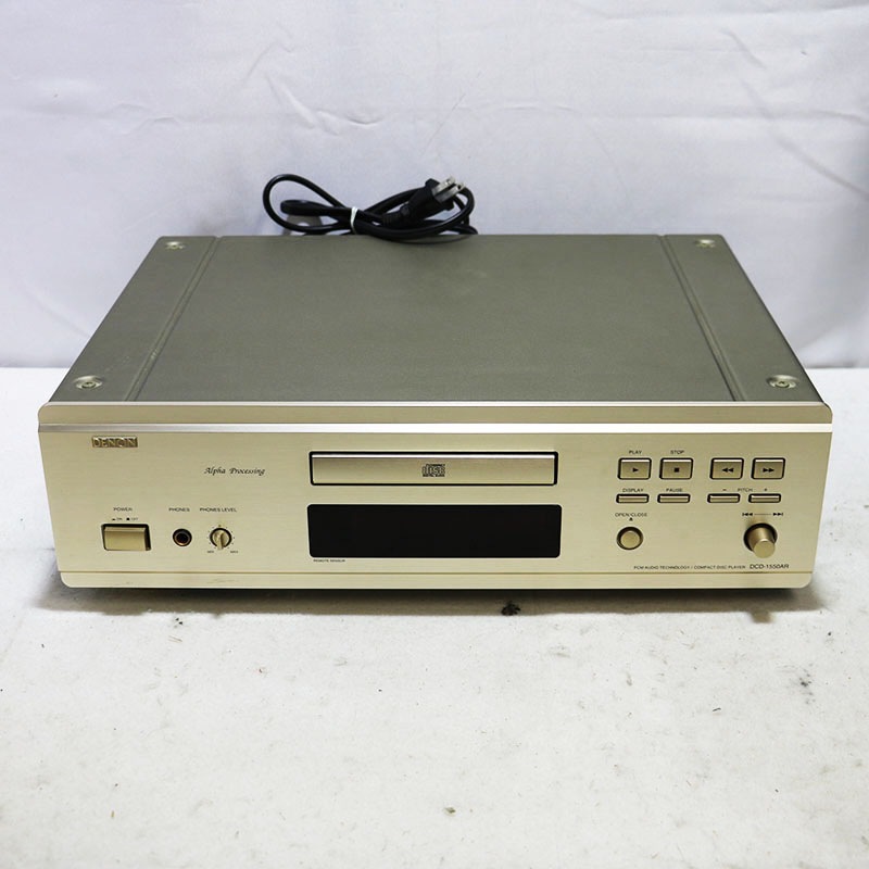 DENON デノン (デンオン) 日本コロムビア DCD-1550AR-N ゴールド CDプレーヤー 中古DENON デノン (デンオン) 日本コロムビア DCD-1550AR-N ゴールド