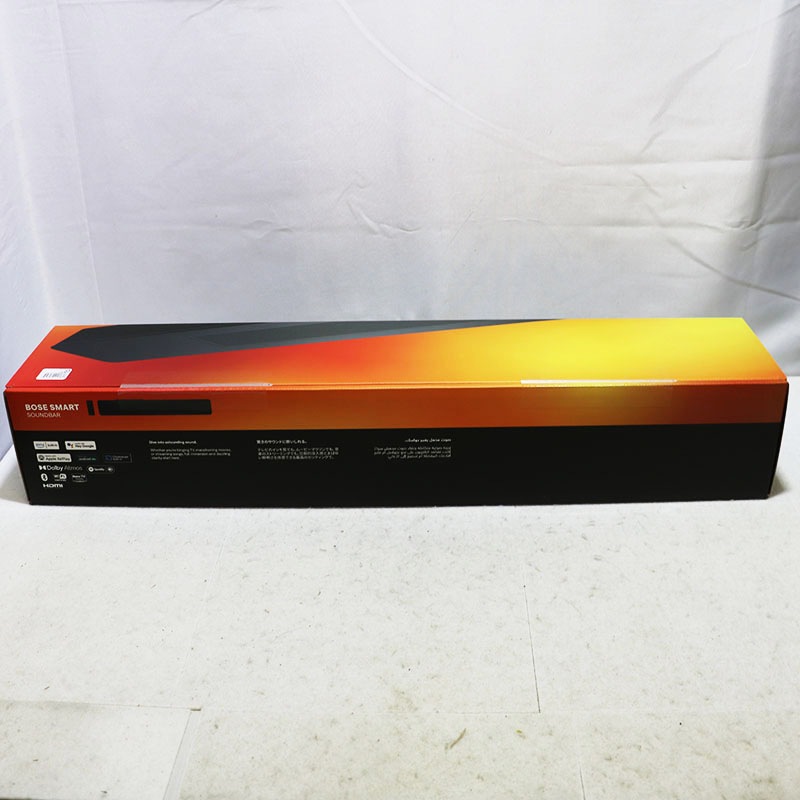 新品未使用 BOSE ボーズ SMART SOUNDBAR SINGLE BLK スマートサウンドバー ◆新品未使用 BOSE ボーズ SMART SOUNDBAR SINGLE BLK スマートサウンドバー -カッタリーナ