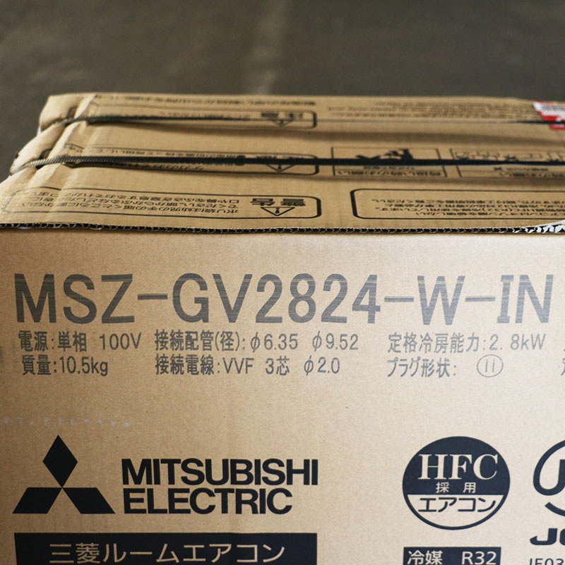 ������̤���� ��ɩ ̸���� �������� MSZ-GV2824-W �ԥ奢�ۥ磻�� �����10���� 