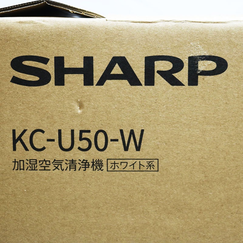 ������̤���� SHARP ���㡼�� KC-U50-W �ü����������� �ۥ磻�� 2025ǯ�� 