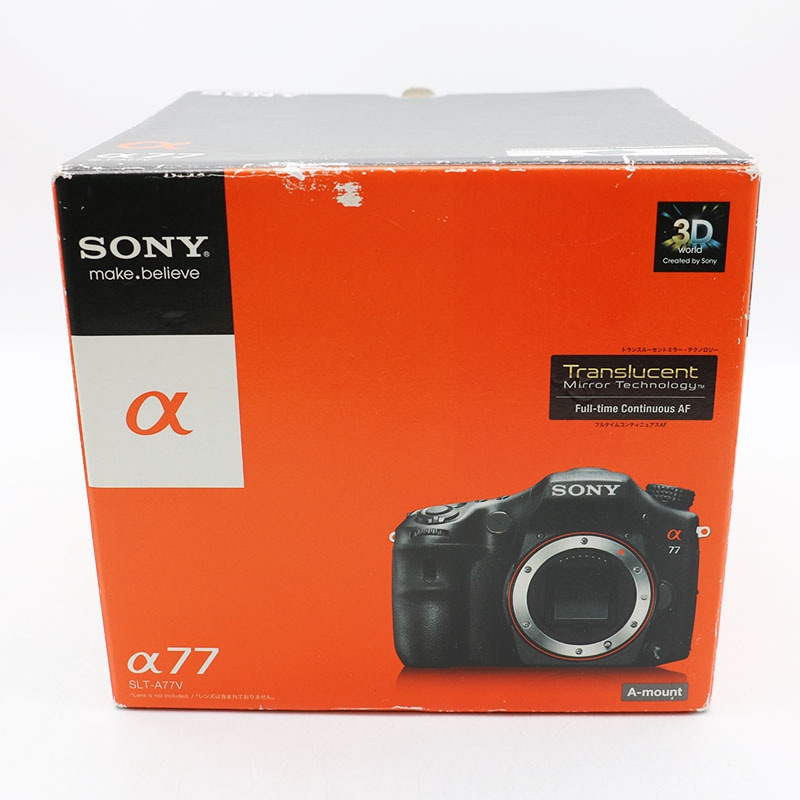 ジャンク SONY α77 SLT-A77V ボディデジタル カメラ 一眼レフ