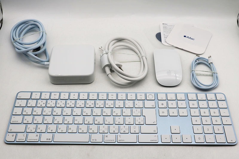 ◎美品 Apple iMac 24-inch M1 2021 Blue M1/16GB/SSD 512GB