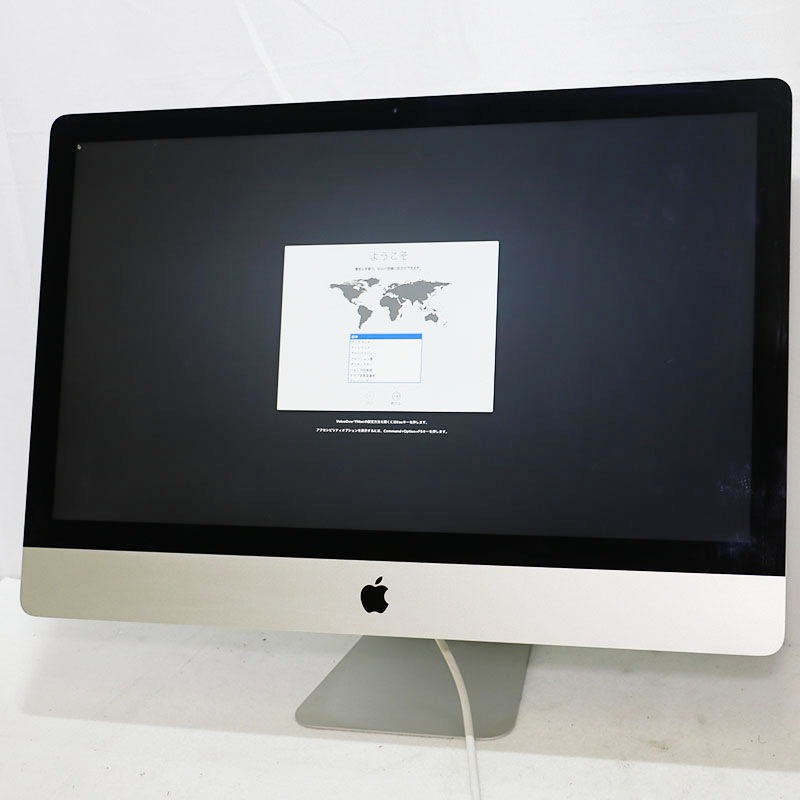 ジャンク iMac 27インチ（Late 2013） Core i5 3.4GHz/32GB/1TB