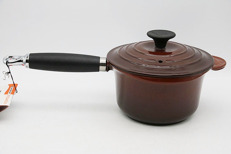 ◇新古品 ル・クルーゼ ソースパン 片手鍋 16cm チェスナッツ | MLM