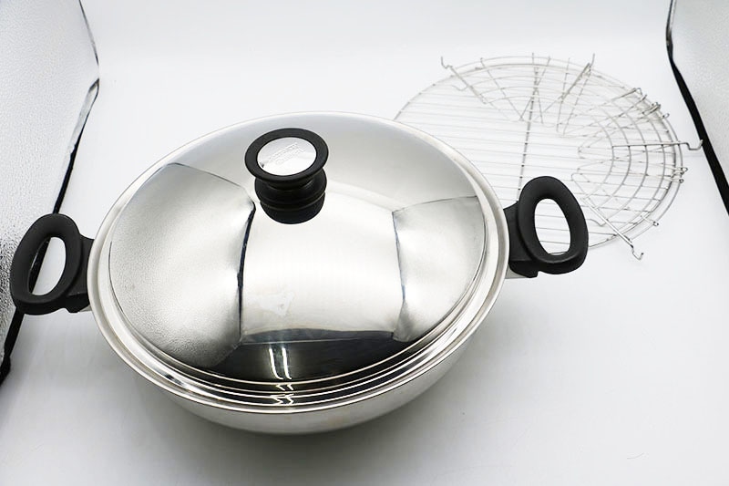 Amway アムウェイ クイーン ウォック 旧型 中華鍋 アムウェイ クイーン