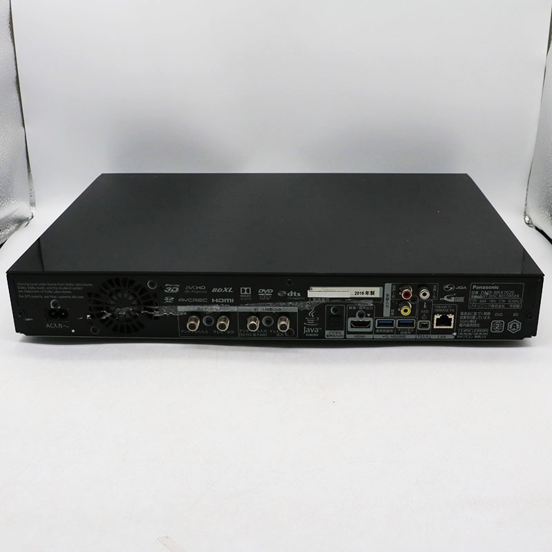 ��Panasonic �ѥʥ��˥å� DMR-BRX7020 �֥롼�쥤�ǥ������쥳������ 2016ǯ�� �������