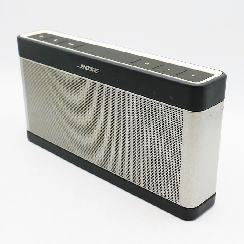 【ジャンク】BOSE SoundLink Mini ワイヤレススピーカーシルバー 1261908｜Bose SoundLink Mini ポータブルワイヤレススピーカー