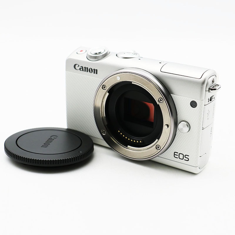 Canon EOS M100 ダブルレンズ 白　ミラーレス　一眼 Canon EOS M100 ダブルレンズキット ホワイト