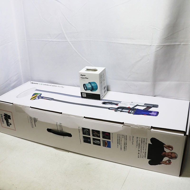 ������̤���� dyson �������� V12 detect Slim fluffy SV20 FF N ��������SV20�����ɥ쥹���꡼�ʡ� hepa filter�դ� 