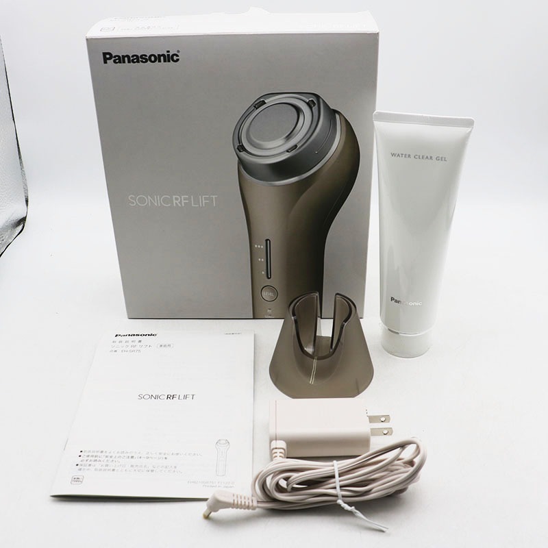 ソニック RF リフト EH-SR75　中古品　RF美顔器 Panasonic 美顔器 ソニック RF リフトRF/超音波/ゴールド調