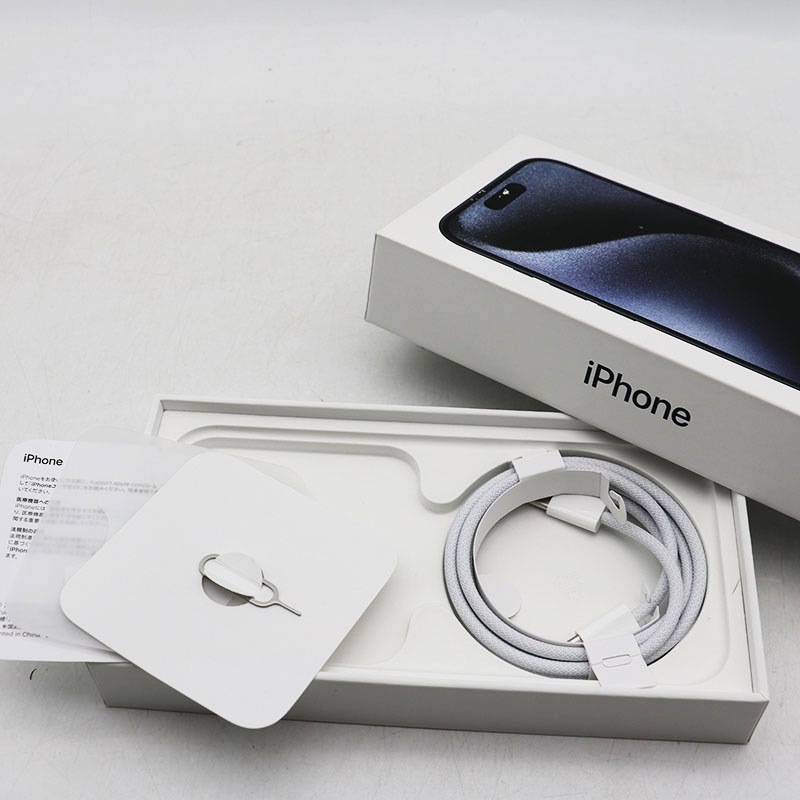  Apple iPhone15Pro 256GB MTUG3J/A SIMե꡼ Blue Titanium ֥롼˥ Ȣ 
