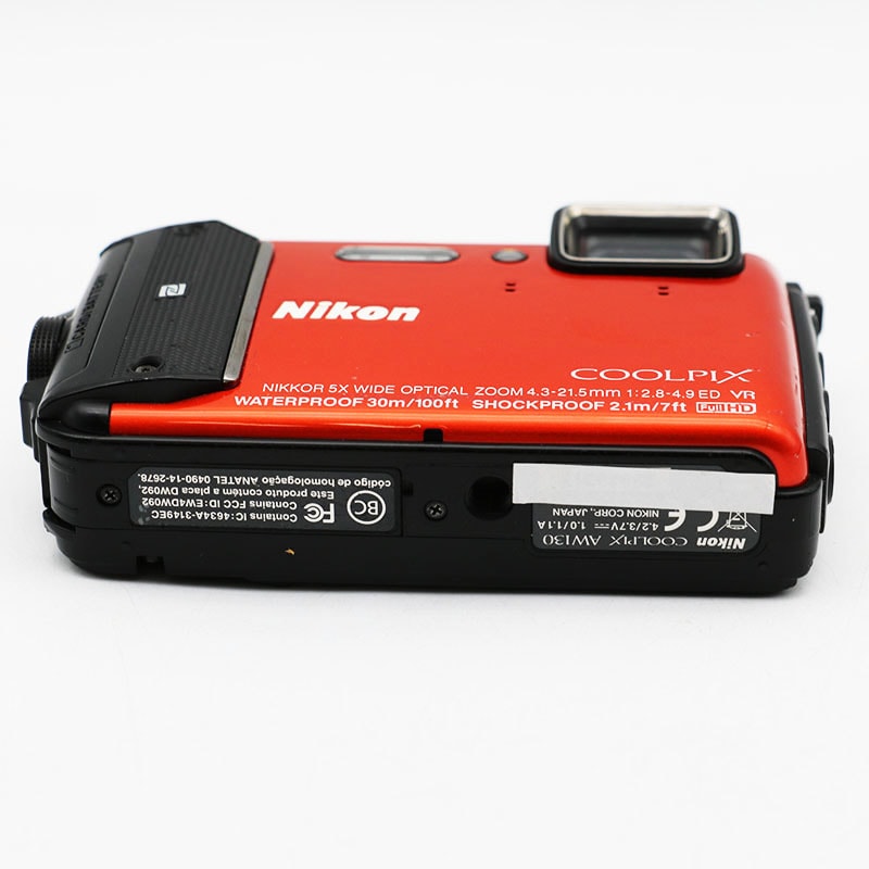 □Nikon ニコン COOLPIX クールピクス AW130 カラー：オレンジ