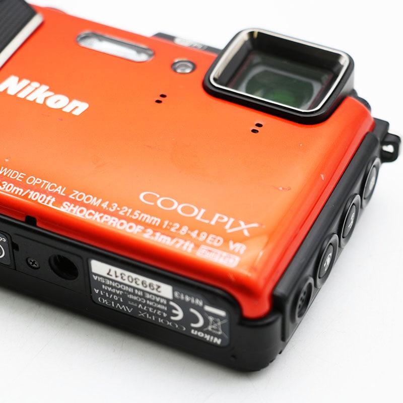 □Nikon ニコン COOLPIX クールピクス AW130 カラー：オレンジ