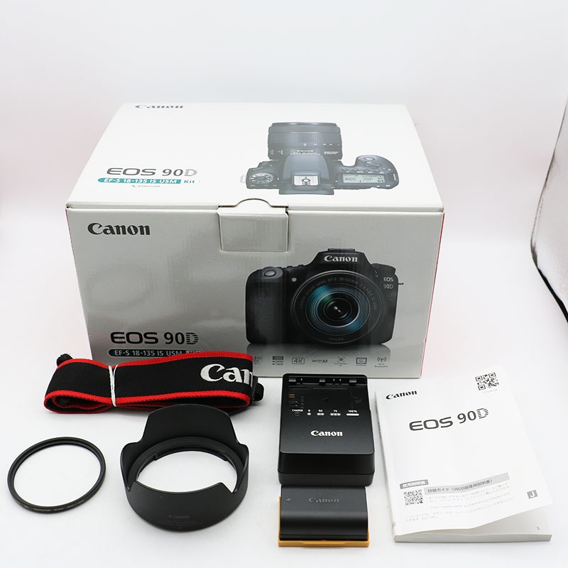 ❤️APSレフ機の集大成❤️Canon EOS 90D 手振れ補正ダブルレンズ