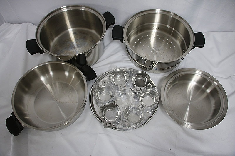 中古 Amway QUEEN アムウェイ・クィーン・クックウェア・セット