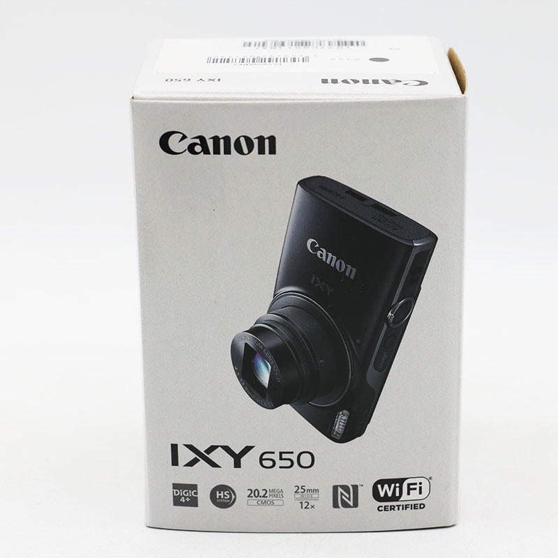 Canon IXY650 コンパクトデジタルカメラ ブラック　ジャンク品 Canon IXY 650 ジャンク