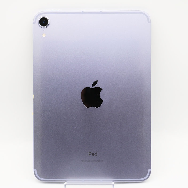 iPad - 良品中古 SIMフリー iPad mini 第6世代 64GB パープル M666 iPad mini（第6世代） Wi-Fi+Cellularモデル 64GB パープル