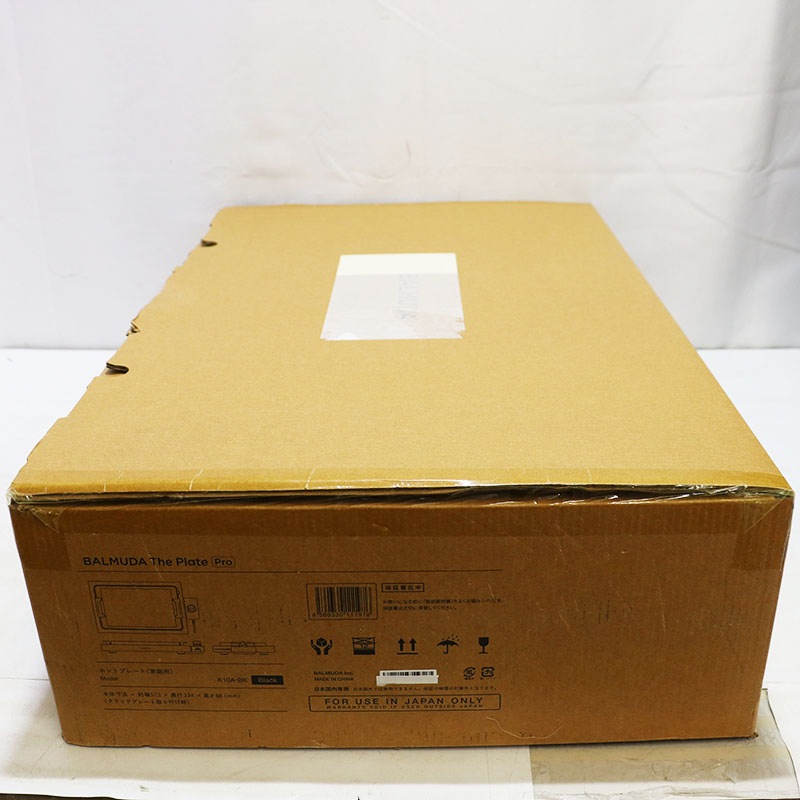 ������̤���� BALMUDA �Х�ߥ塼�� �����ץ졼�� �ץ� The Plate Pro K10A-BK �֥�å� 