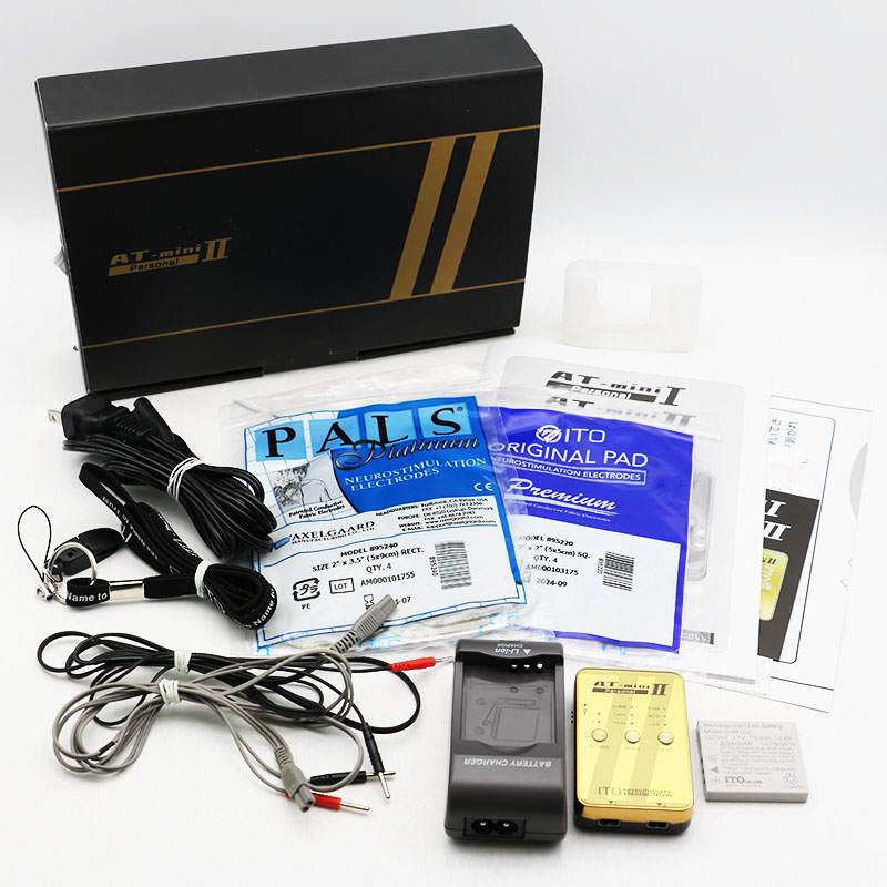 △美品 伊藤超短波株式会社 AT-mini パーソナルⅡ ゴールド AT