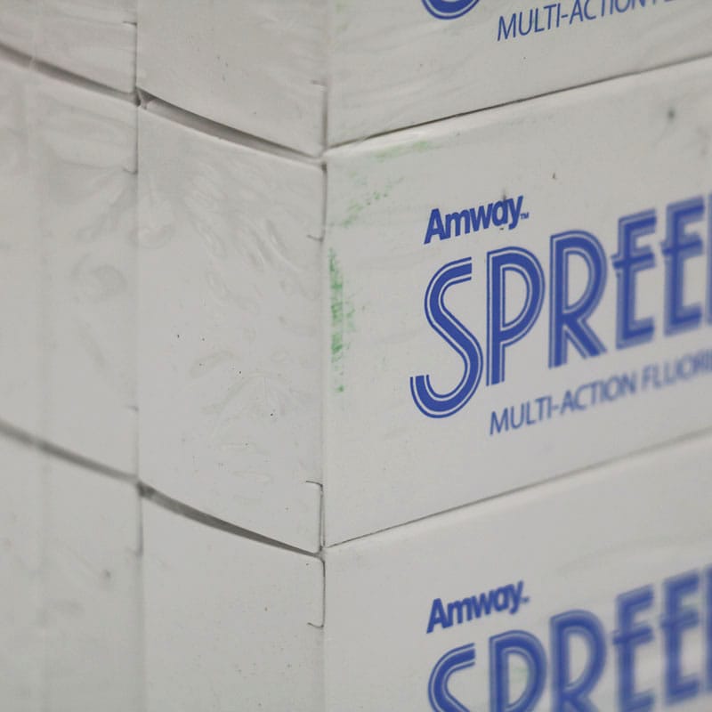 ◇新品未使用 アムウェイ スプリーデント 薬用フッ素配合ハミガキ 6個